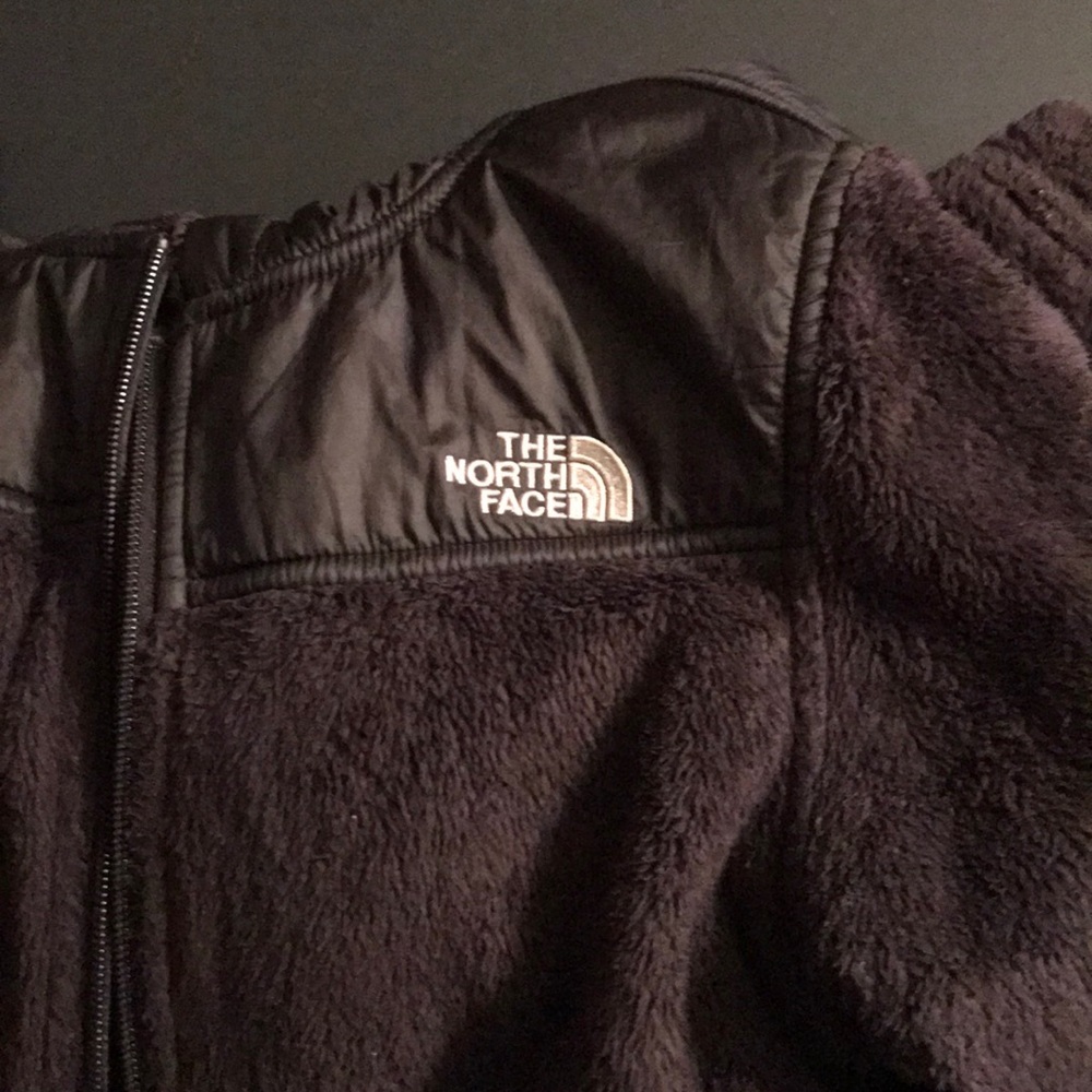 Black North Face with Hood